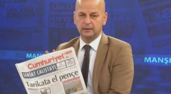 Akit TV sunucusu Cumhuriyet'i hedef gösterdi: Toplanıp gazetenin önüne el bombası atalım