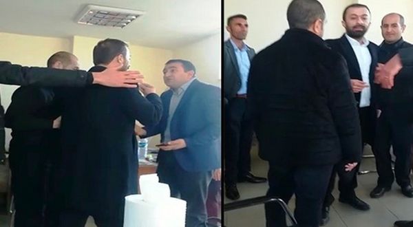 AKP İlçe Başkanı, gönderdiği kişiye yardım yapılmayınca vakfı bastı