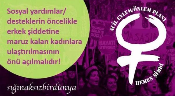 91 kadın örgütünden çağrı: Erkek şiddeti yeni değil, tedbirsizlik normal değil
