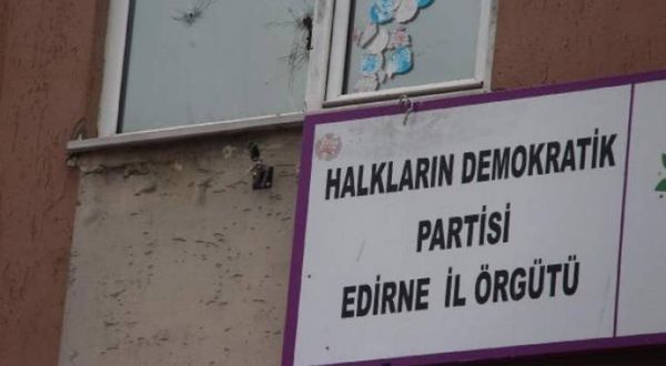 HDP Edirne İl Örgütü binası ablukaya alındı
