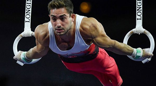Avrupa Erkekler Artistik Cimnastik Şampiyonası'nda ilk altını halkada İbrahim Çolak getirdi