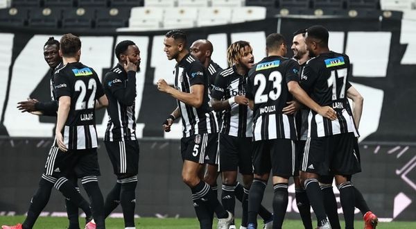 Beşiktaş'tan 7 gollü galibiyet