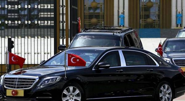 Erdoğan’ın makam aracı ziyaret ettiği ülkelere kargo uçaklarıyla götürülüyormuş