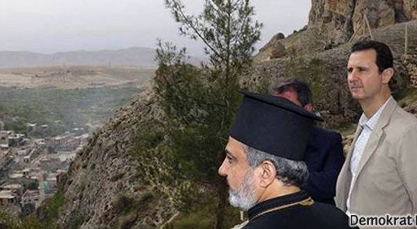 Beşar Esad Hıristiyan kasabasında Paskalya kutladı