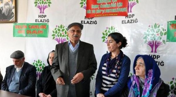 Elazığ'daki Alevi Dedeleri ve Pirleri'nden HDP'ye destek