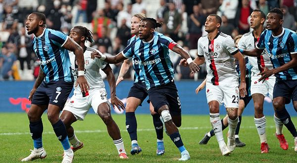 Adana Demirspor- Beşiktaş maçı sona erdi