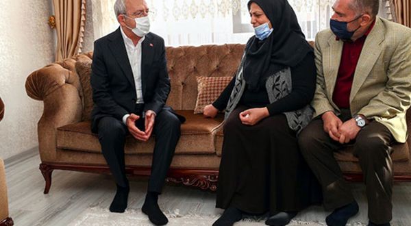 Kılıçdaroğlu'na katledilen Başak Cengiz'in ailesine ziyaretinde 'Türkkan' tepkisi