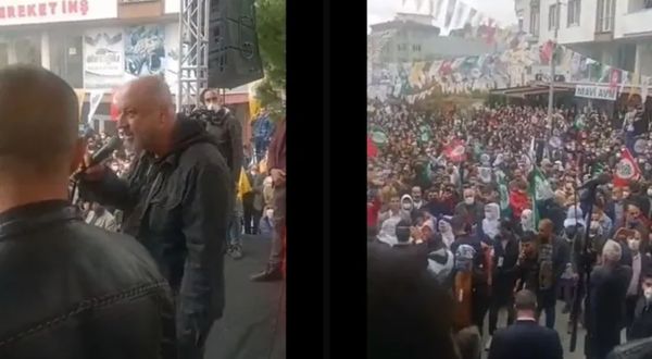 Vedat Yıldırım: HDP'nin Çerkezköy'deki mitinginde şarkı söylememize izni verilmedi