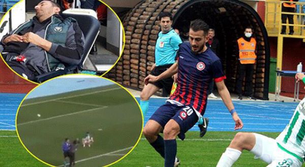 Konyasporlu futbolcular kendi hocalarını hastanelik etti