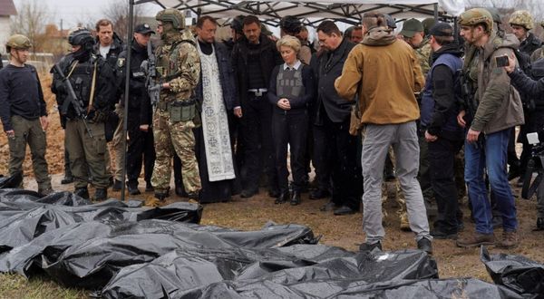 AB yöneticileri Bucha'da: Putin'in ordusunun zalim yüzünü gördük