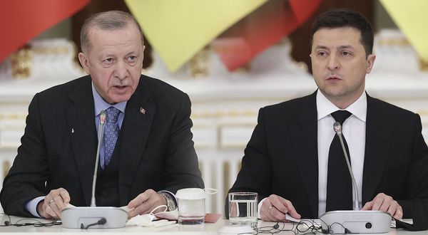 Cumhurbaşkanı Erdoğan ile Zelenski görüştü
