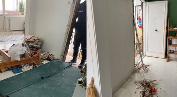 Polis, asılsız “canlı bomba” ihbarı nedeniyle Sözcü muhabirinin evini bastı: Koçbaşıyla kapıyı kırdılar