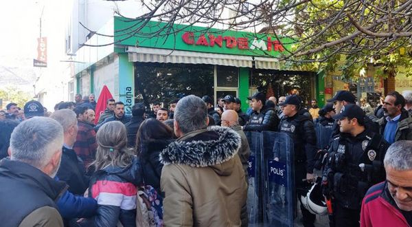 HDP'nin Dersim'de hava operasyonu ile ilgili açıklamasına polis müdahale etti