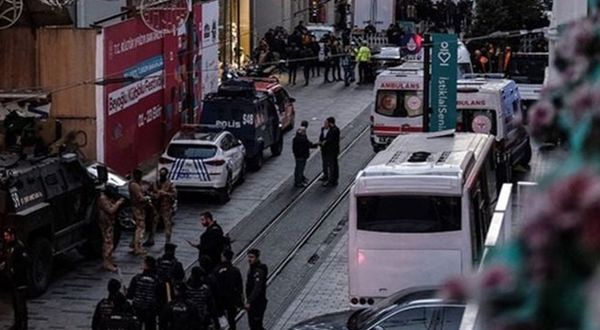 Taksim polis ablukasında