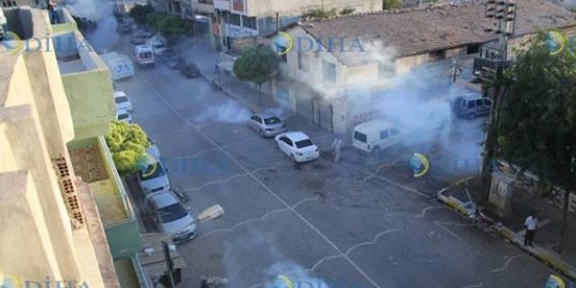 Suruç'ta bu kez de gaz bombalı saldırı!