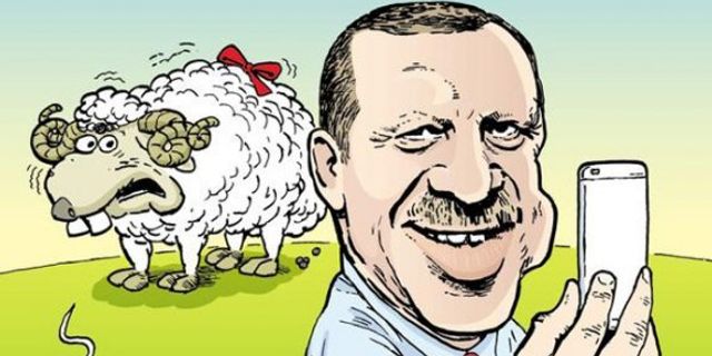 Erdoğan'ın kurban selfiesi Leman kapağında