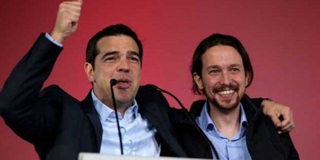 Tsipras'tan Podemos'a tebrik mesajı