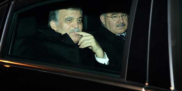 Abdullah Gül ve Bülent Arınç görüşmesi başladı