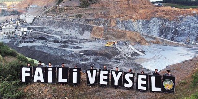 Kuzey Ormanları Savunması’ndan ‘Faili Veysel’ pankartıyla protesto