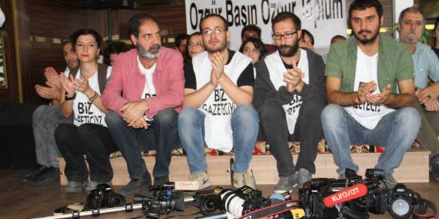 Kapatılan TV çalışanları Diyarbakır’da oturma eylemine başladı