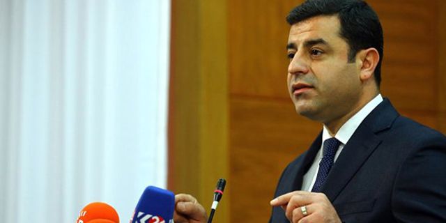 Demirtaş'tan büyükelçi açıklaması: Davutoğlu ve hükümet yargılanmalı