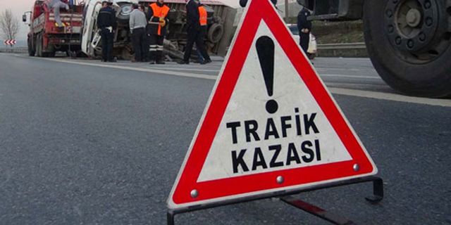 7 TIR kaza yaptı: TEM Edirne istikameti trafiğe kapatıldı