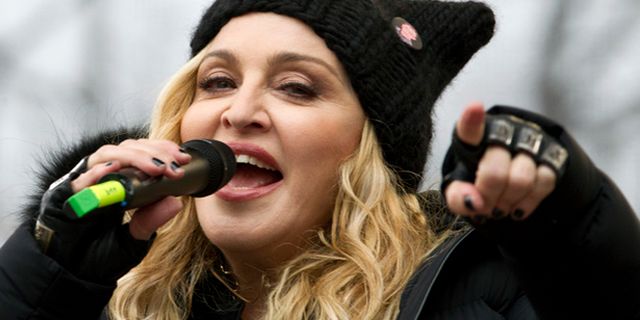 Madonna'ya 'Trump' soruşturması