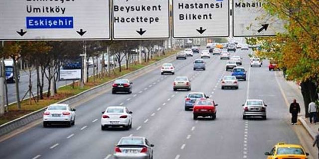 Ankara'da bu yollar salı günü trafiğe kapatılacak
