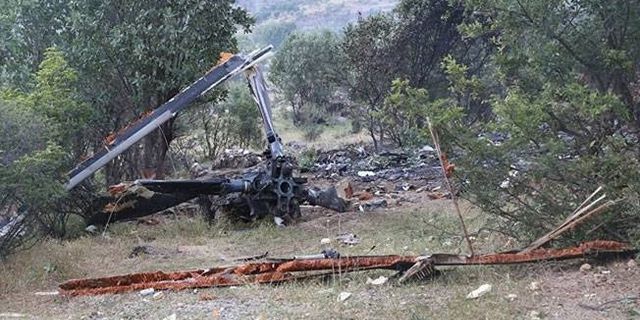 Helikopteri PKK düşürdü iddiası