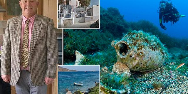 Bodrum’da denizde bulduğu tarihi parayı ülkesine götürmek isteyen turist tutuklandı