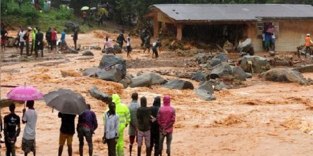 Sierra Leone'deki toprak kaymasında can kaybı 400'e yaklaştı