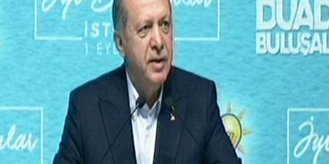 Erdoğan: Ya öleceğiz ya olacağız; hedef bu olmalı
