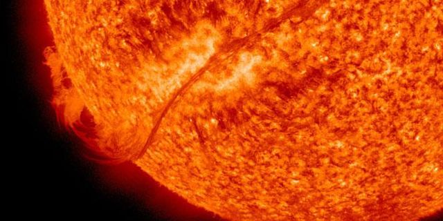 Güneş'te, radyasyon gücü en yüksek seviyede patlama yaşandı