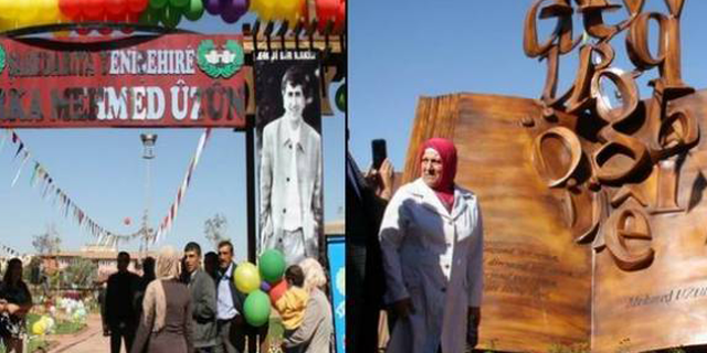 Mehmed Uzun Parkı’nın tabelası indirildi, anıtı kaldırıldı
