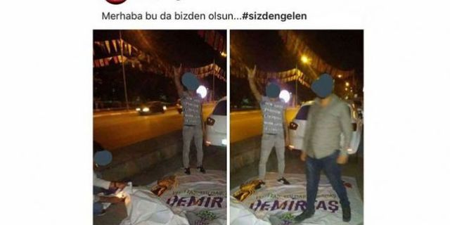 Balıkesir'de HDP afişlerine saldırı