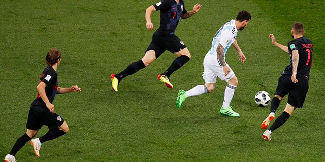 Hırvatistan, Arjantin'i 3-0 mağlup etti