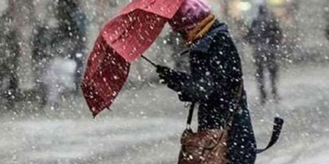 Meteoroloji'den Marmara'ya uyarı: Önce yağmur sonra kar