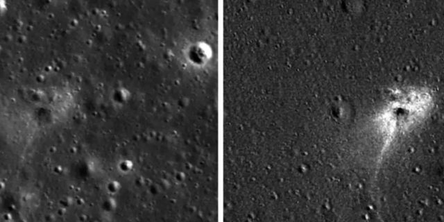 İsrail'in Ay'a çakılan uzay aracının görüntüleri yayınlandı