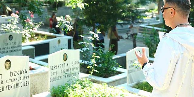 Sedat Peker DHKP-C'lilerin mezarlarını ziyaret etti