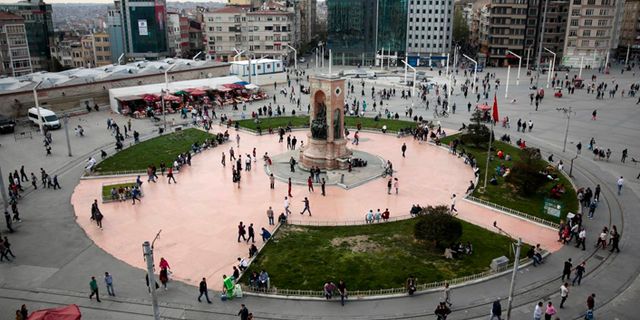 Taksim Meydanı yeniden düzenleniyor