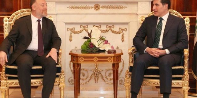 HDP heyeti IKBY Başkanı Neçirvan Barzani ile görüştü: Barış için fırsatlar kaybedilmemeli