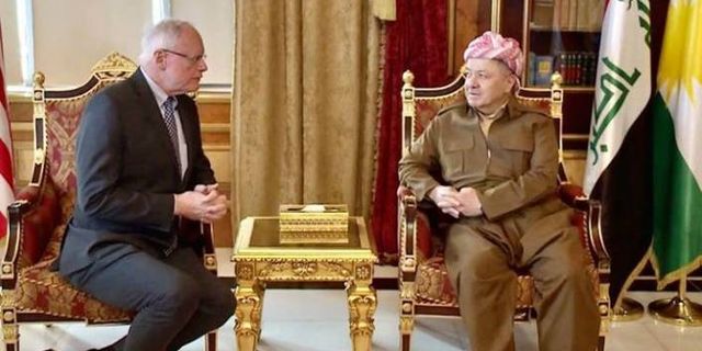 Barzani ve Jeffrey bir araya geldi: ‘Suriye’de Kürtlerin acı çekmelerine izin verilmemesi gerekiyor’