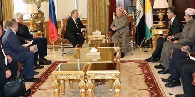 Barzani'den Rus heyetine: Suriyeli Kürtlerin geleceği konusunda endişeliyim