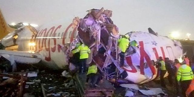Uçak kazasında bir kişi hayatını kaybetti