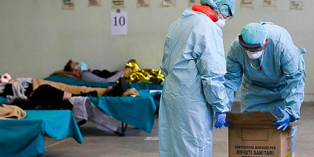İtalya'da koronavirüs nedeniyle 349 kişi daha öldü