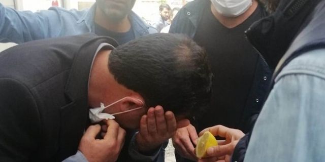 Iğdır'da kayyım protestosuna gazlı müdahale