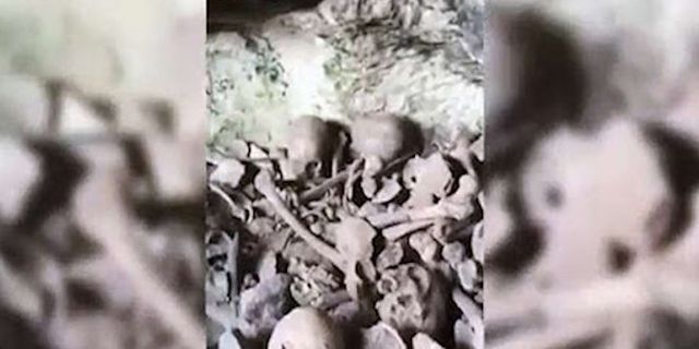 Mardin'de bir mağarada 40 kafatası bulundu