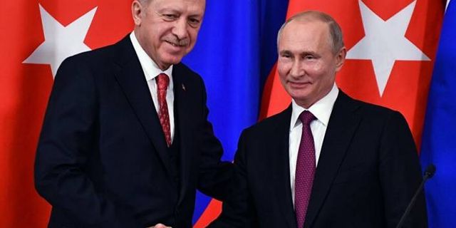 Cumhurbaşkanı Erdoğan, Rusya Devlet Başkanı Putin'le görüştü