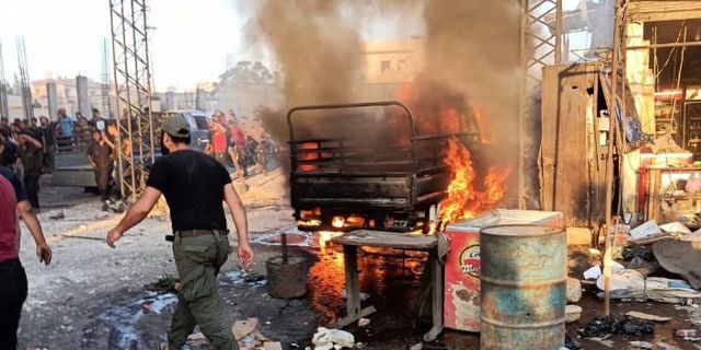 Afrin'de patlama: 3 ölü