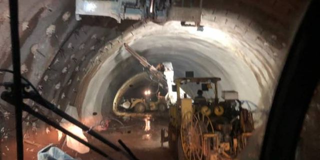 Siirt'te yol tüneli inşaatında göçük: 1 işçi yaşamını yitirdi, bir işçi yaralı